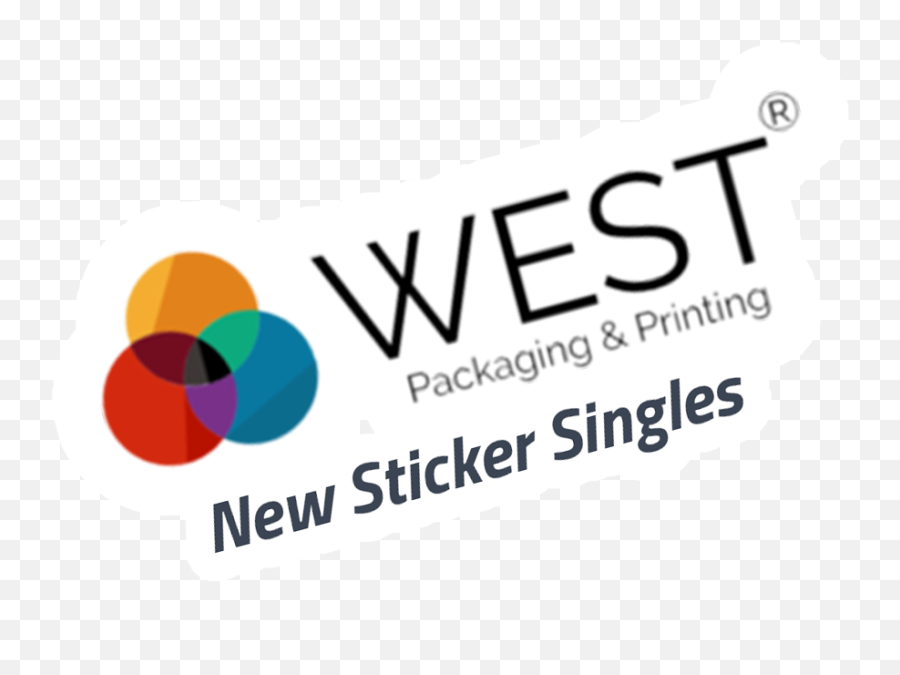 Custom Sticker Singles - West Printer Graphic Design Png,New Sticker Png