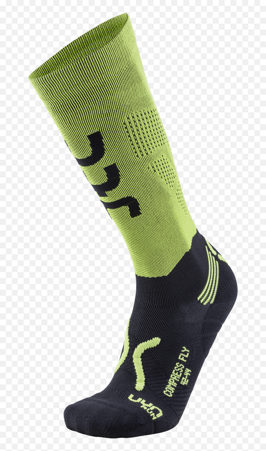 Uyn Compression Fly Menu0027s Running Socks - Uyn Sports Sock Png,Fly Transparent