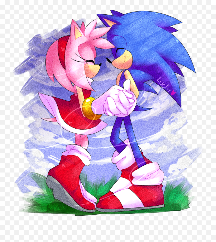 Download Hd Lowers Dance By Lucky - Amy Rose Transparent Png Amy Rose Dancing,Amy Rose Png