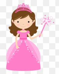 Little Girl Princess Clip Art - Clipart png