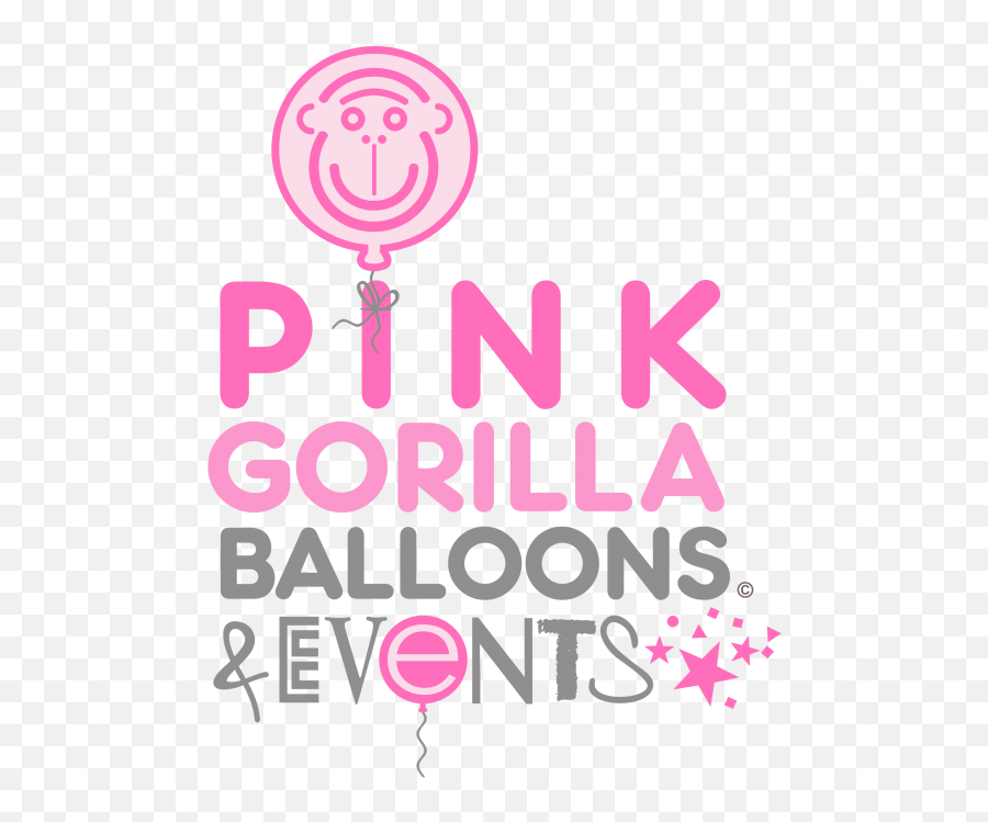 Home - Pink Gorilla Balloons Dot Png,Pink Balloons Png