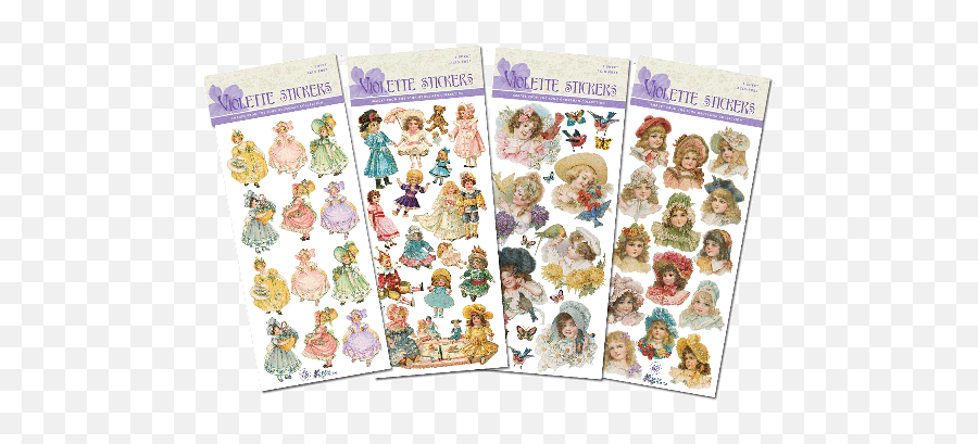 Violette Stickers Victorian For Scrapbooking - Fictional Character Png,Victorian Png