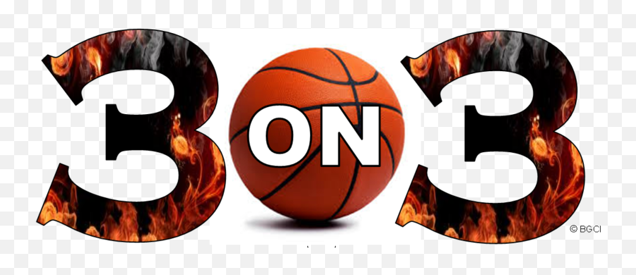 3 - 3 V 3 Basketball Logo 3 On 3 Basketball Png,Basketball Logo