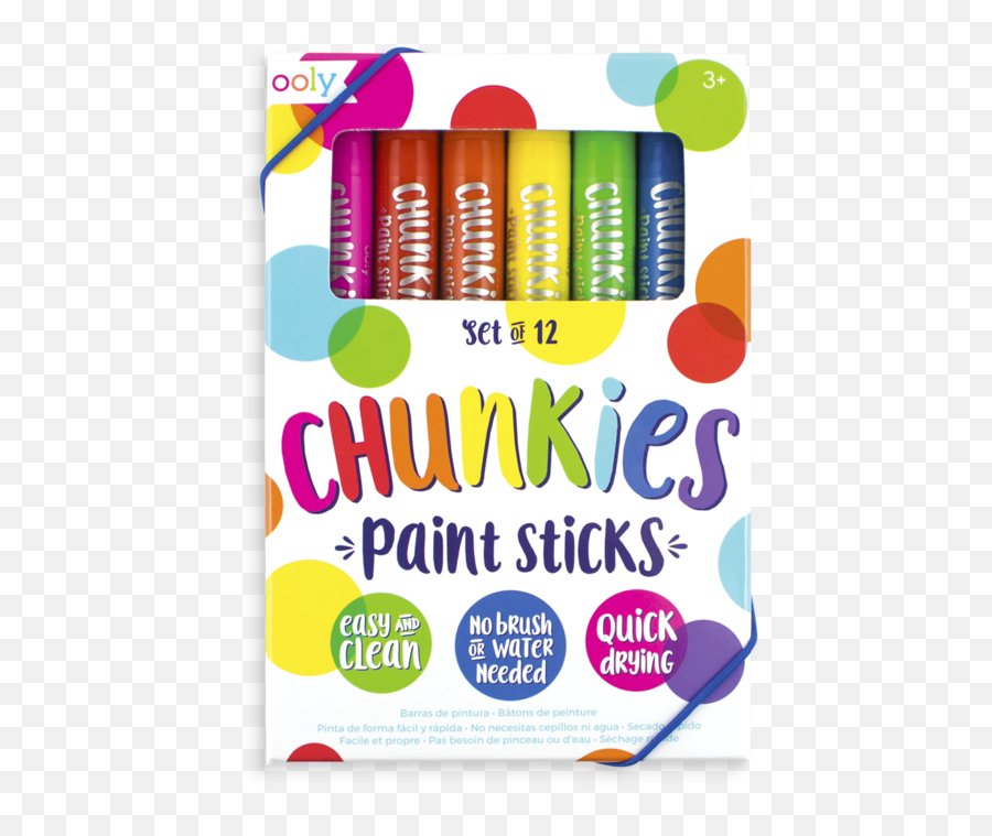 Ooly Art Supplies - Chunkies Paint Sticks Png,Art Supplies Png