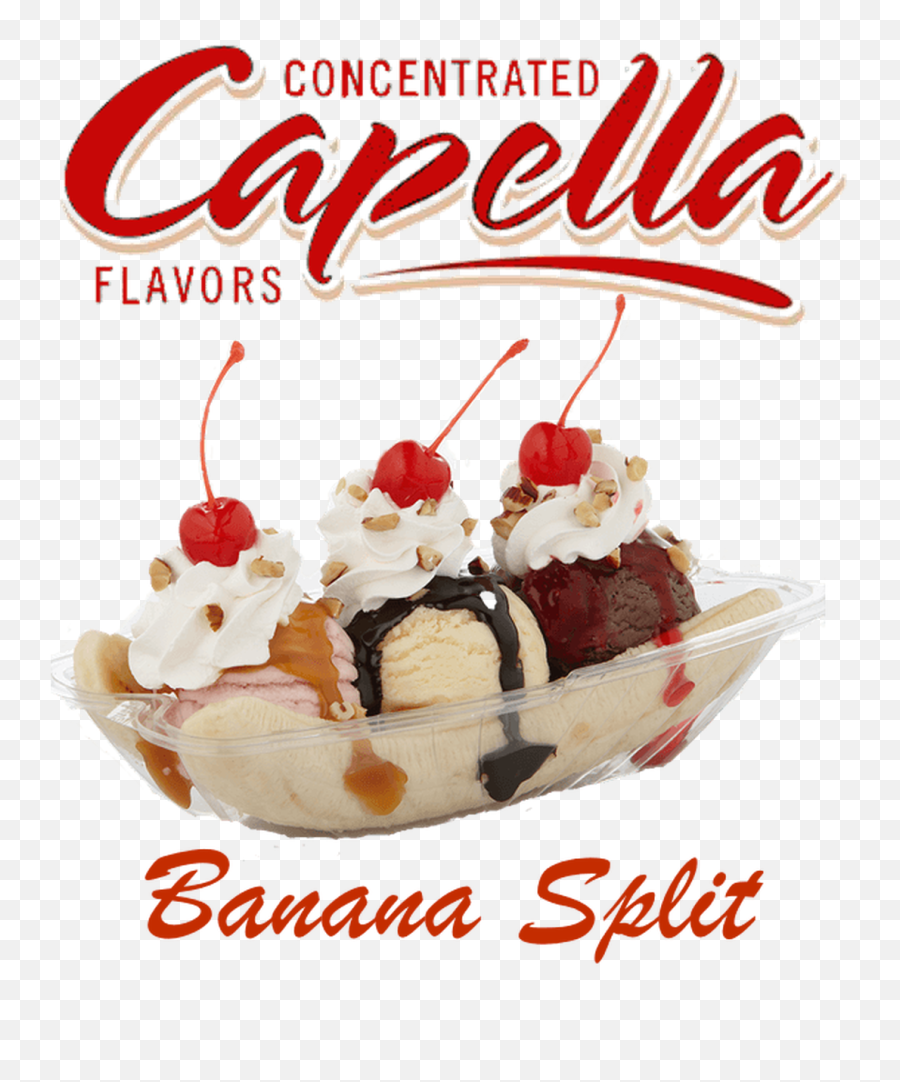 Capella Banana Split - Capella New York Cheesecake Png,Banana Split Png