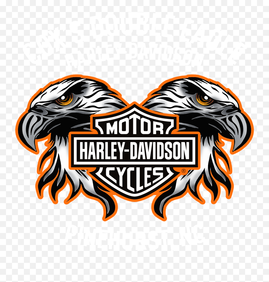 Double Eagle Harley - Harley Davidson Eagle Logo Png,Harley Logo Png