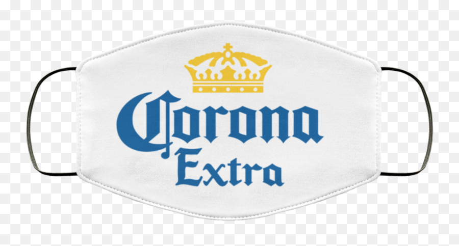 Corona Extra Beer Face Mask - Corona Extra Png,Corona Beer Png