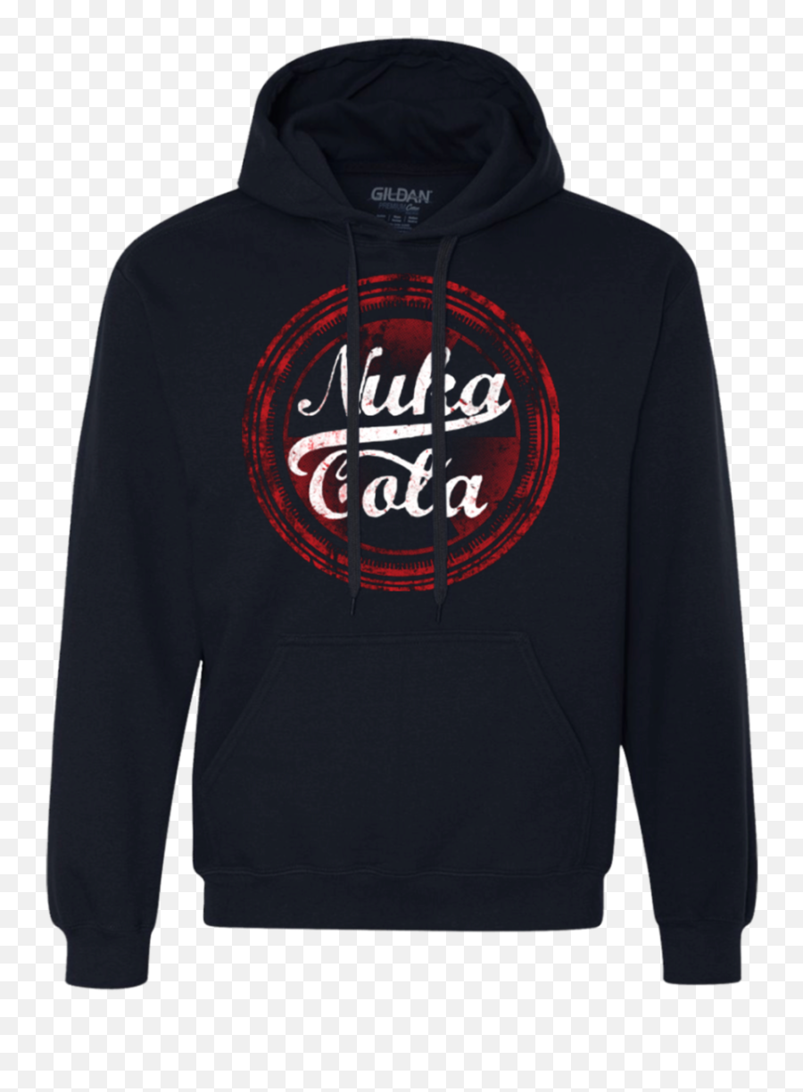 Nuka Cola Premium Fleece Hoodie - Nuka Cola Quantum Bottle Cap Png,Nuka Cola Logo