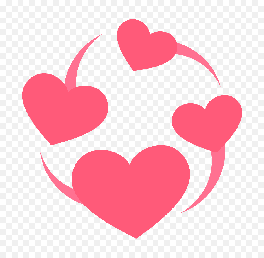 Revolving Hearts Emoji Icon Vector Symbol Ai Eps Svg Png - Revolving Emoji Heart Png,Heart Emojis Transparent