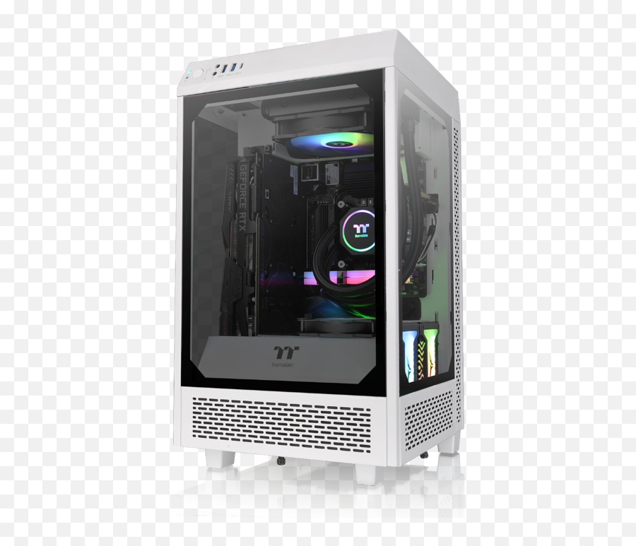 Thermaltake Unveils New Cases Coolers Peripherals And More - Thermaltake Tower 100 Mini Png,Transparent Computer Case