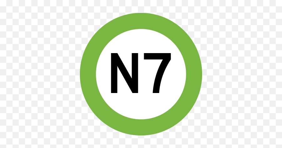 Bts N7 Vertical Png N - 7 Logo