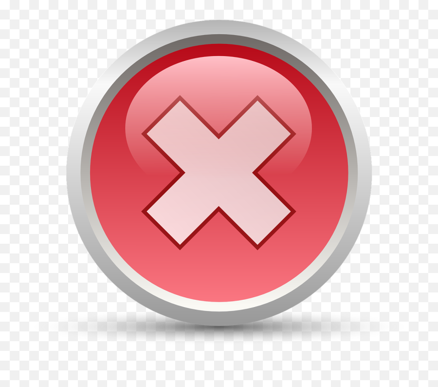 Cancel No Symbol Sign Wrong Png - Wrong Sign Hd,Wrong Png