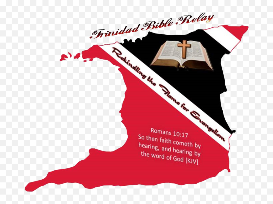 Trinidad Bible Reading Relay True Worshippers Evangelistic - Map Of Trinidad And Tobago Png,Relay For Life Logo 2018