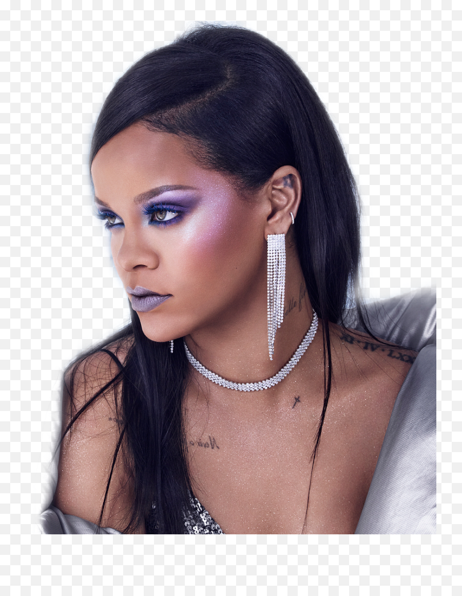 Rihanna Rihannafenty Fentybeauty Queen Remixit Makeup - Fenty Mini Fairy Bomb Png,Rihanna Transparent Background