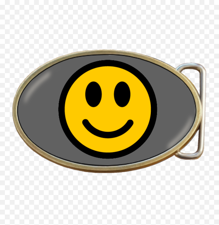Smiley Face Belt Buckle Code A0047 - Happy Png,Buckle Icon