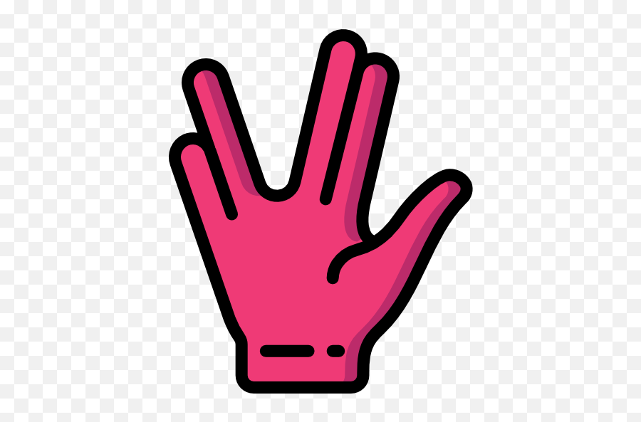 Vulcan Salute - Girly Png,Create Vulcan Salute Icon In Photoshop