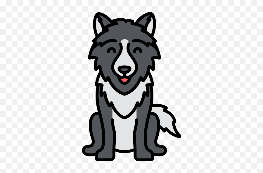 Wolf Free Vector Icons Designed - Happy Wolf Cartoon Png,Black Wolf Icon
