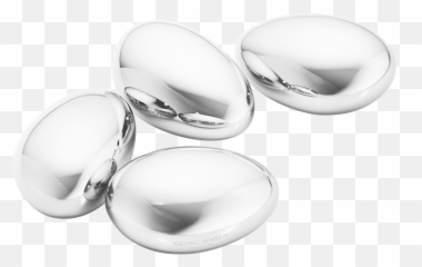 Georg Jensen Sky Pebble Ice Cube 4pcs - Georg Jensen Ice Cubes Png,Ice Cube Png