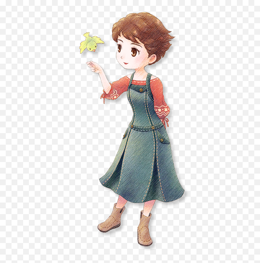 Bridget Story Of Seasons Pioneers Olive Town - Ranchstory Story Of Seasons Bridget Png,Manuela Icon Coat