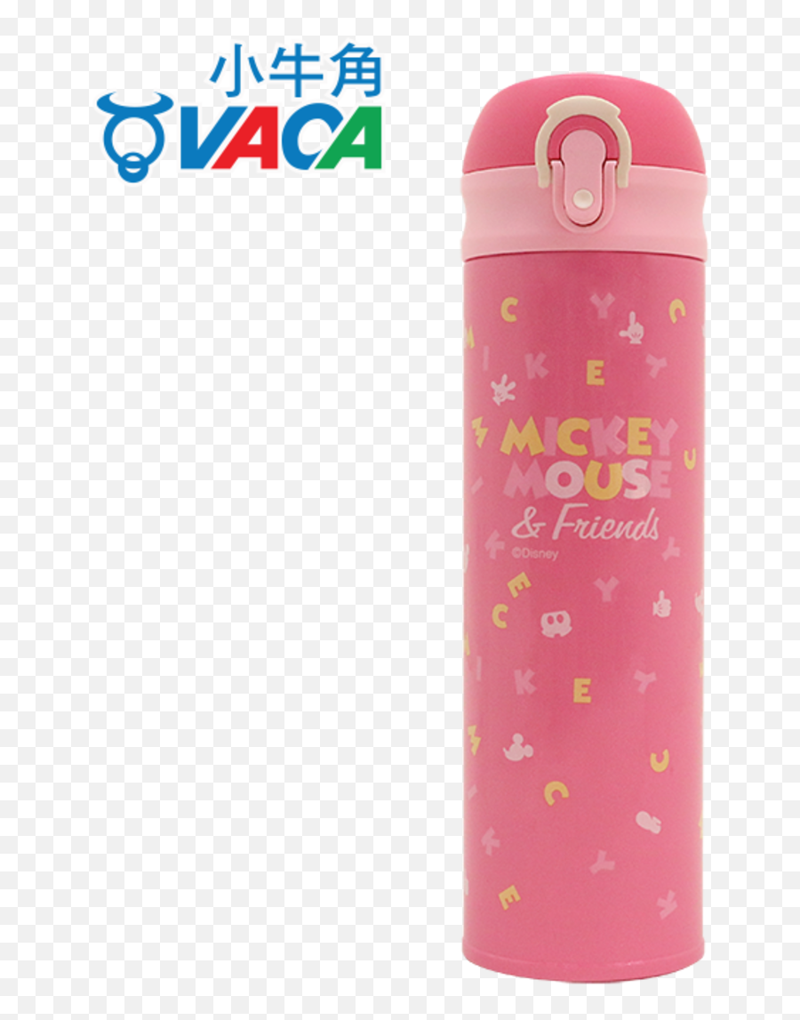 Vaca Disney Mickey 500ml Vaccum One - Touch Mugpink Dy008p Vaca Png,Vaca Png