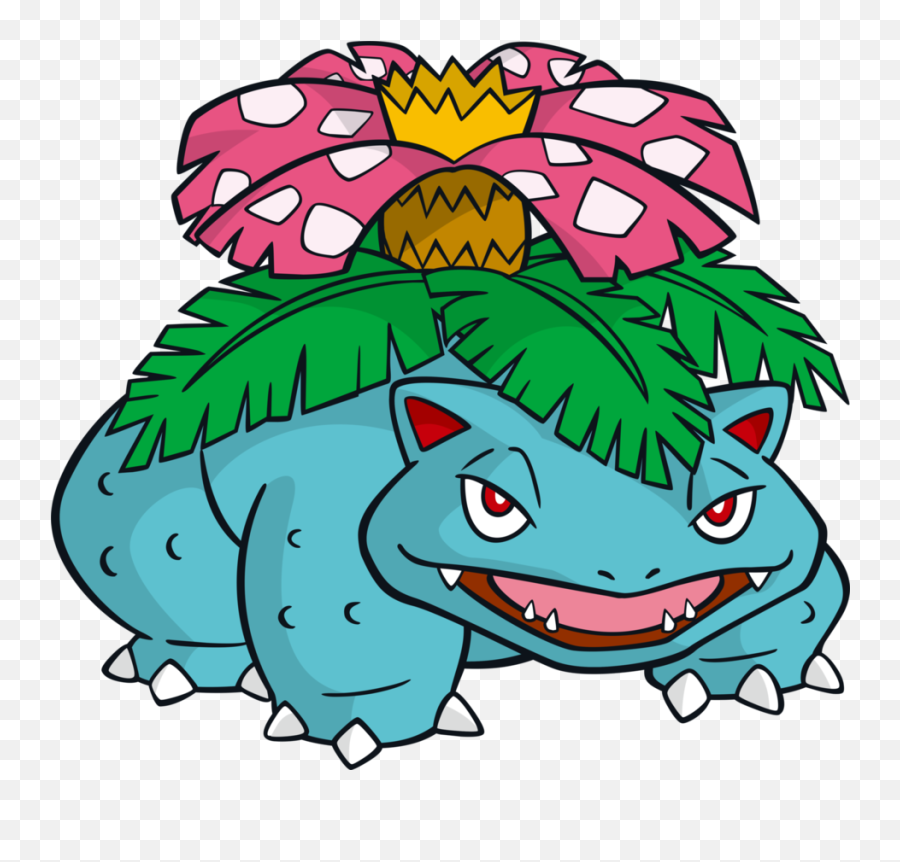 Download Free Png Venusaur - All Grass Starter Pokemon,Venusaur Png