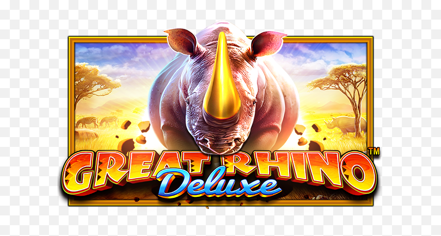 Great Rhino Deluxe Slot Info By Pragmatic Play - Slothunterz Png,Rhino Icon Png