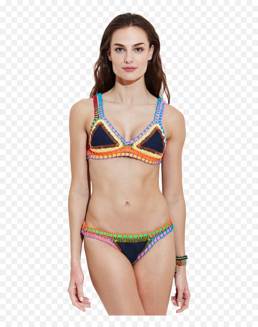 Sol Bikini Yellow - Trancoso Biquíni Solange Ferarini Png,Bikini Model Png