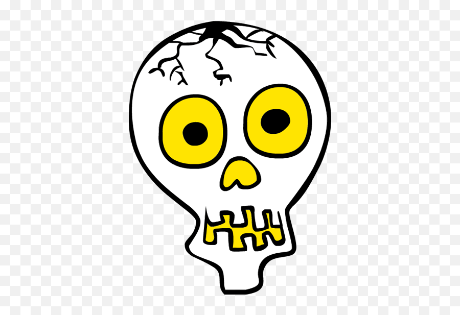 Download Skeleton Clipart Face - Clip Art Png,Skeleton Face Png