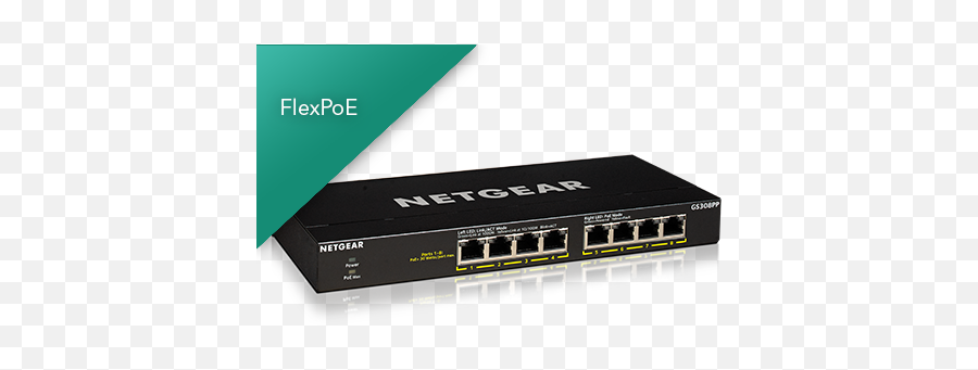 Gs308p Soho Ethernet Unmanaged Switches Netgear - Netgear Gs308pp Png,Netgear Router Icon