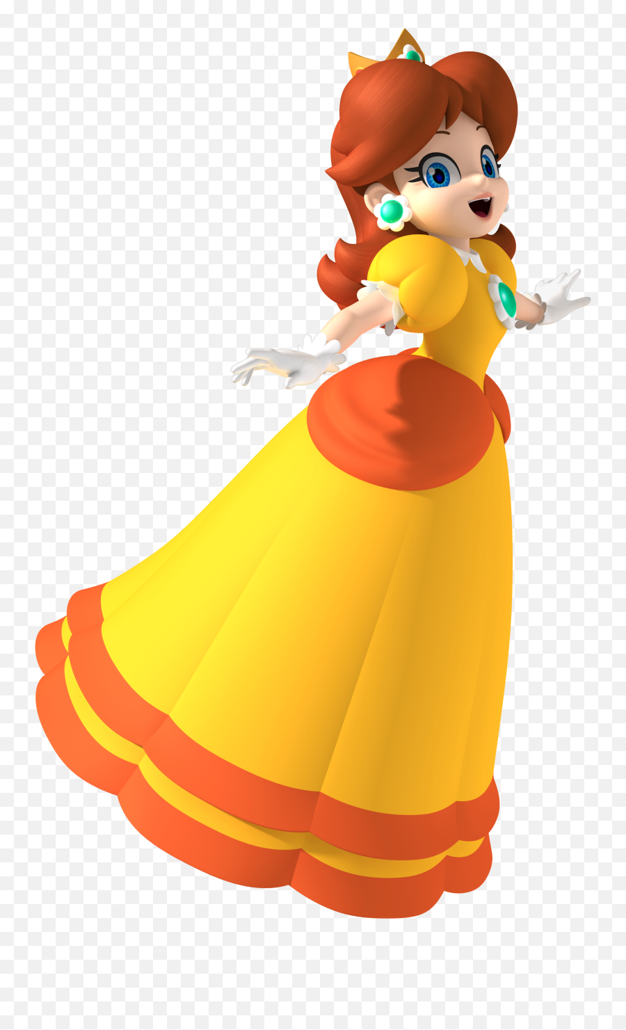 Princess Daisy Transparent U0026 Png Clipart Free Download - Ywd Super Mario Princess Daisy,Daisy Png