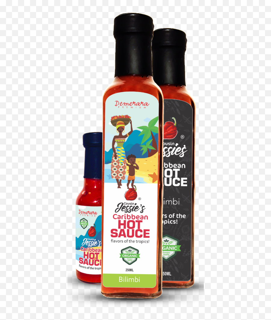 Home Cousin Jessieu0027s Caribbean Hot Sauce - Product Label Png,Hot Sauce Icon