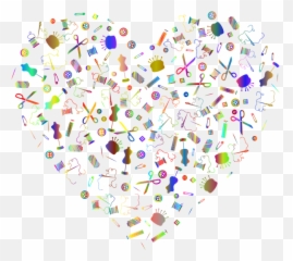 Free Photo Sewing Tools Heart Thread Icons Needle - Clipart Nähen png