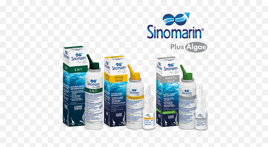 Download Like All Sinomarin Products Plus Algae Line - Sinomarin Mini Spray Cold Flu Png,Algae Png