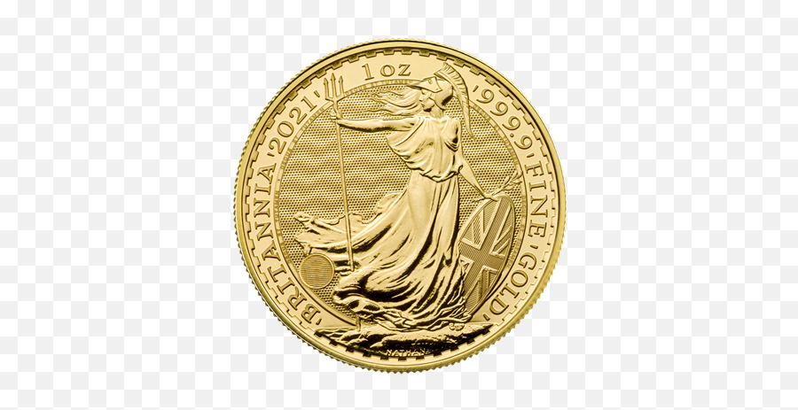 2021 1oz Britannia Gold Coin - 1 Oz Gold Britannia 2022 Png,Gold Coins Icon