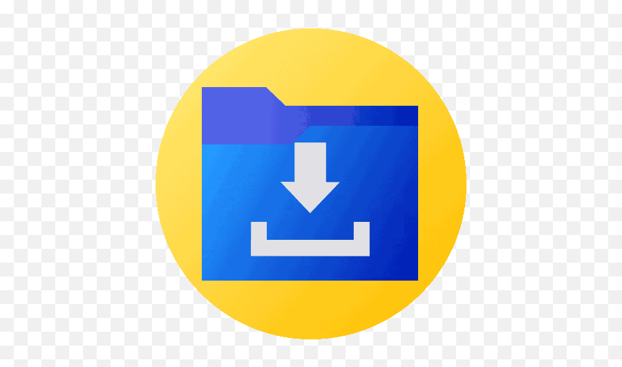 Easy File Downloader Plugin Bubble - Vertical Png,Animated Folder Icon
