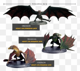 Eaglemoss Game Of Thrones Dragons - Statue png