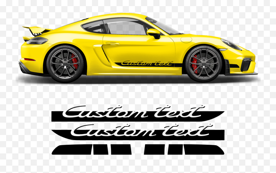 Side Stripes Cayman Boxster 2005 - 2018 Automotive Paint Png,Honda Icon 2014 In Cambodia