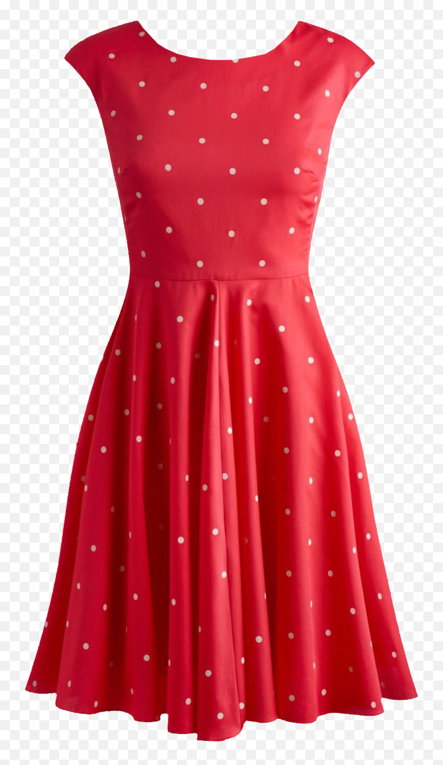 Fifties Style Red Dress Transparent - Clothes Transparent Background ...