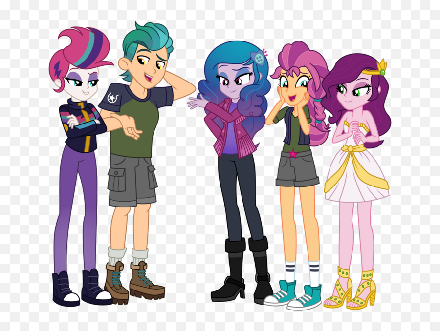 Discover Trending Freetoedit - Boy Stickers Picsart My Little Pony A New Generation Equestria Girl Png,Mlp Animated Head Base Icon