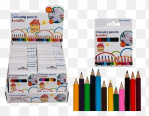 Mini Wooden Colouring Pencils - Out Of The Blue Kg Png,Colored Pencils Png