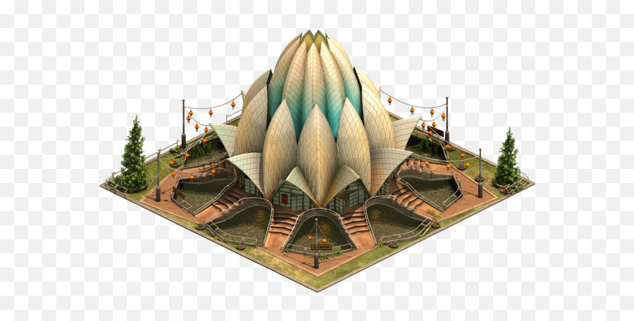 Lotus Temple - Forge Of Empires Wiki En Pine Png,Temple Png