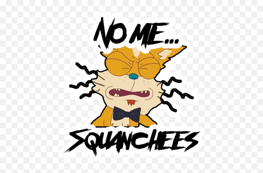 Sticker Maker - Squanchy Rick Y Morty Cartoon Png,Morty Png