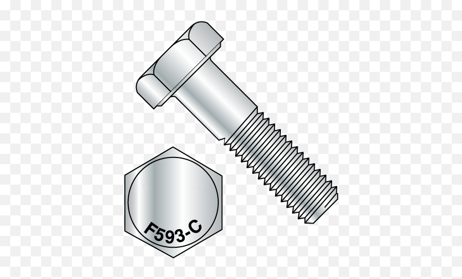 38 - 24x1 14 Hex Cap Screws 188 Stainless Hex Bolt Drawing Png,Nut Bolt Icon