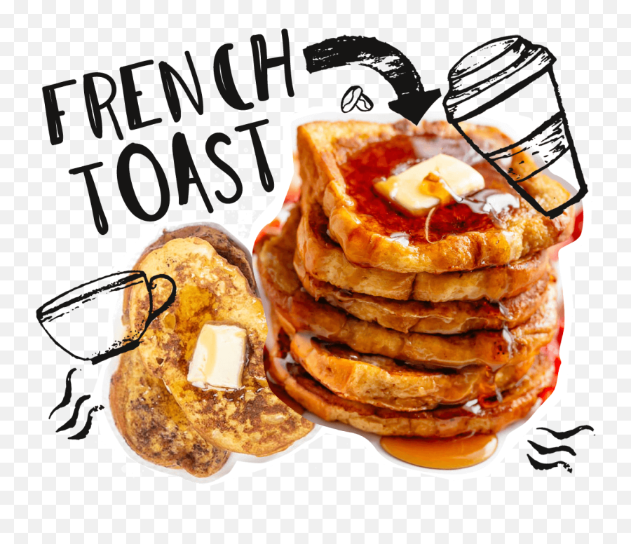 French Toast - Texas Sweet Bread Pickert Png,French Toast Png