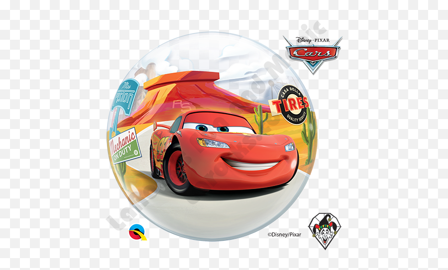 22 Inch Disney - Pixar Lightning Mcqueen U0026 Mater Bubble Qualatex 1ct Disney Cars Png,Lighting Mcqueen Png