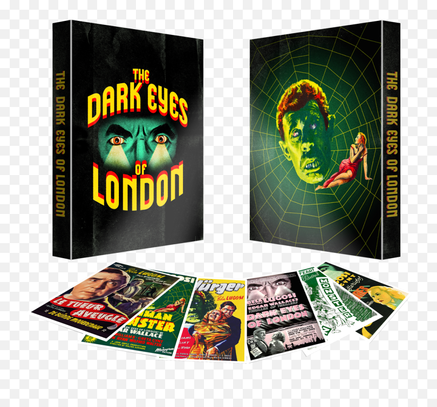 The Dark Eyes Of London Wslip Limited Edition Region B Png Horror Icon Art
