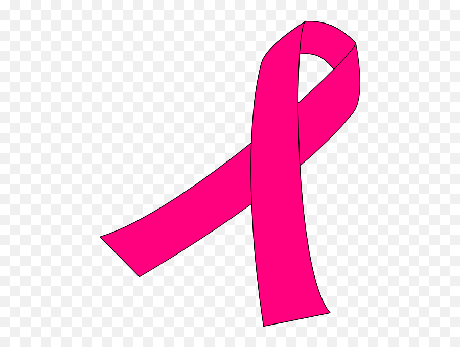 Breast Cancer Ribbon Pink Survivor Clipart Kid - Dark Pink Breast Cancer Ribbon Png,Breast Cancer Logo