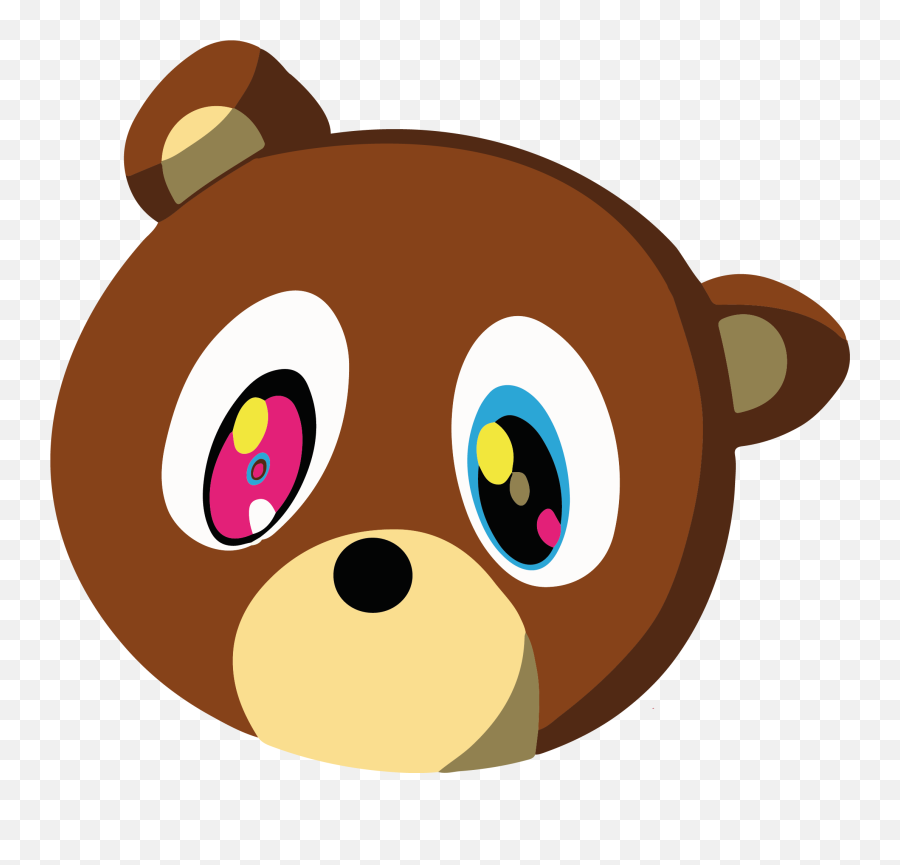 Kanye West Png Clipart - Kanye West Logo Bear,Kanye Png