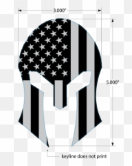 Smoke American Flag Helmet Decal Ms Carita Png