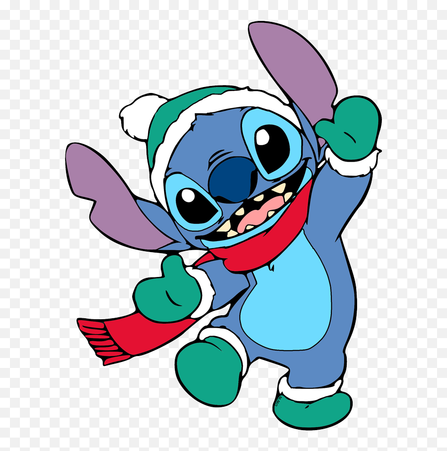 Lilo And Stitch Clip Art - Disney Stitch Winter Png,Stich Png